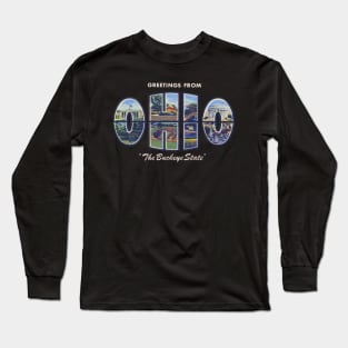 Greetings from Ohio Long Sleeve T-Shirt